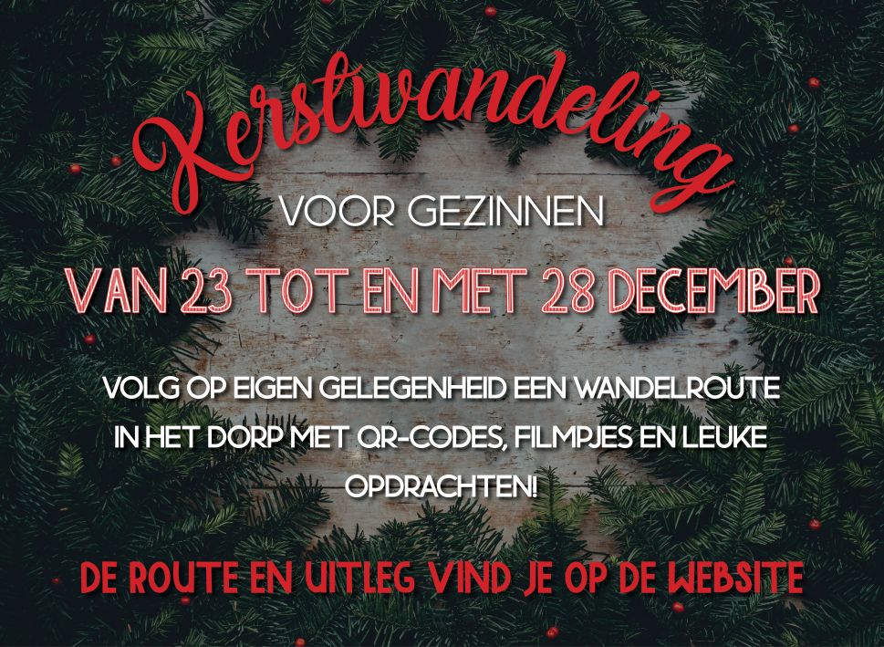 2020 Kerstwandeling